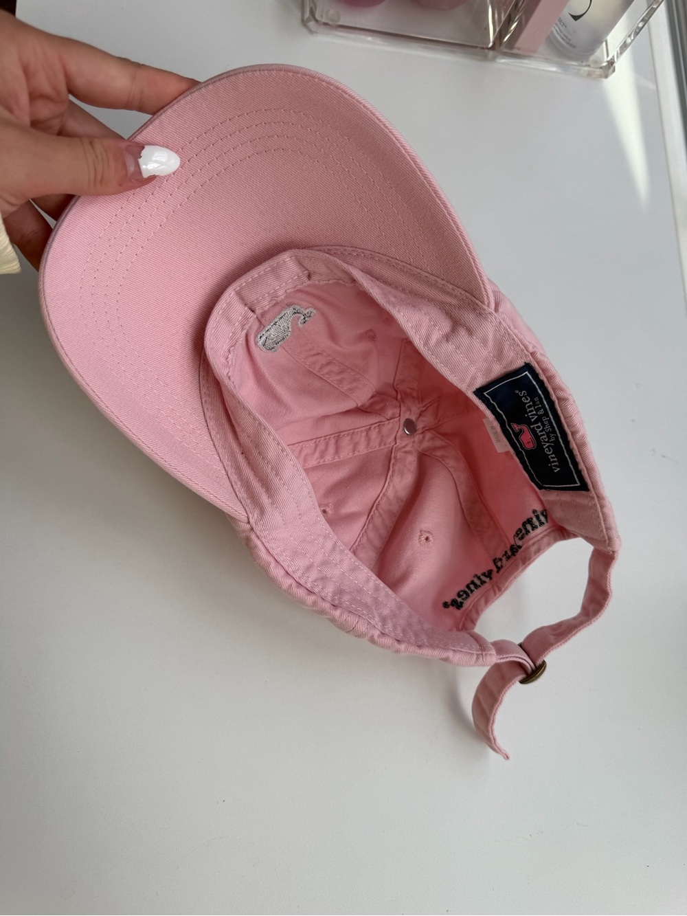 Vineyard Vines Pink Hat - Picture 2 of 2